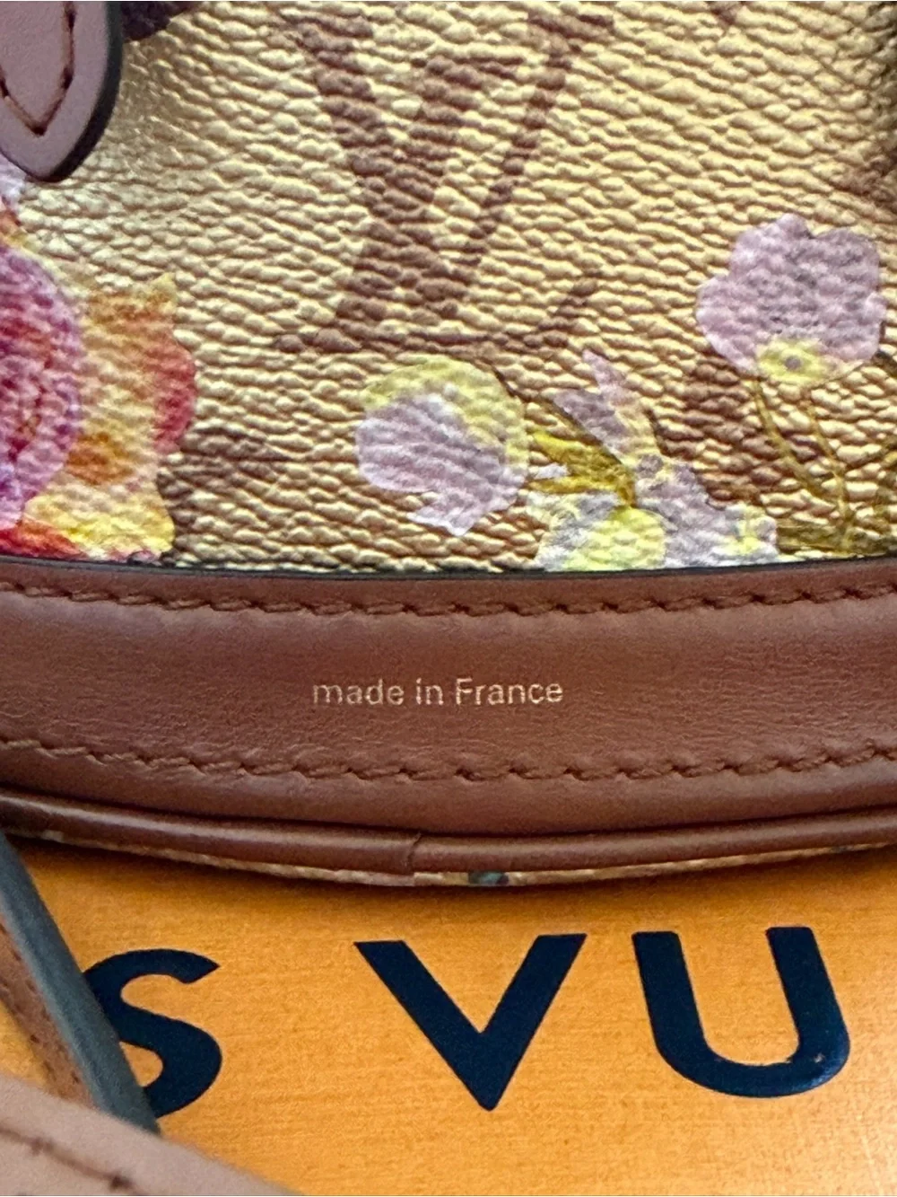 Louis Vuitton Nano Crossbody Bag And Pouch